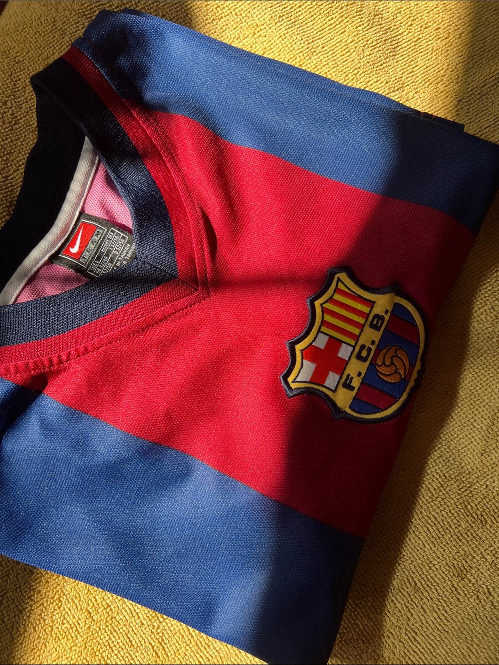 Barcelona Football Club, Nike Vintage Soccer Jersey
